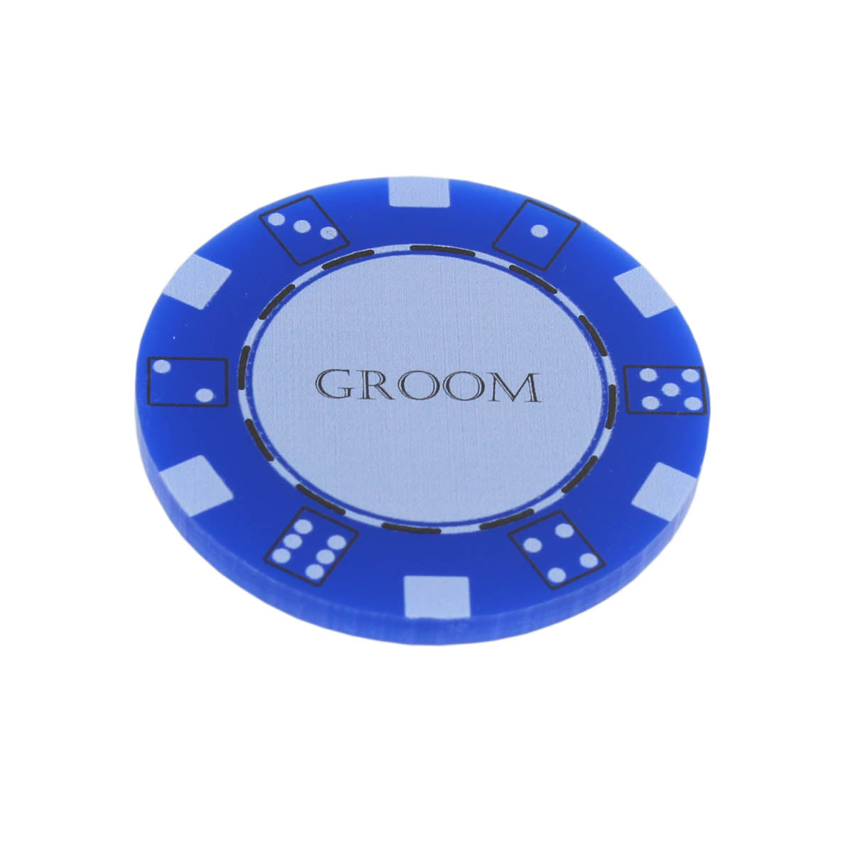 Poker Chip Place Names Wedding Casino Las Vegas Party Decor - 1 Poker Chip