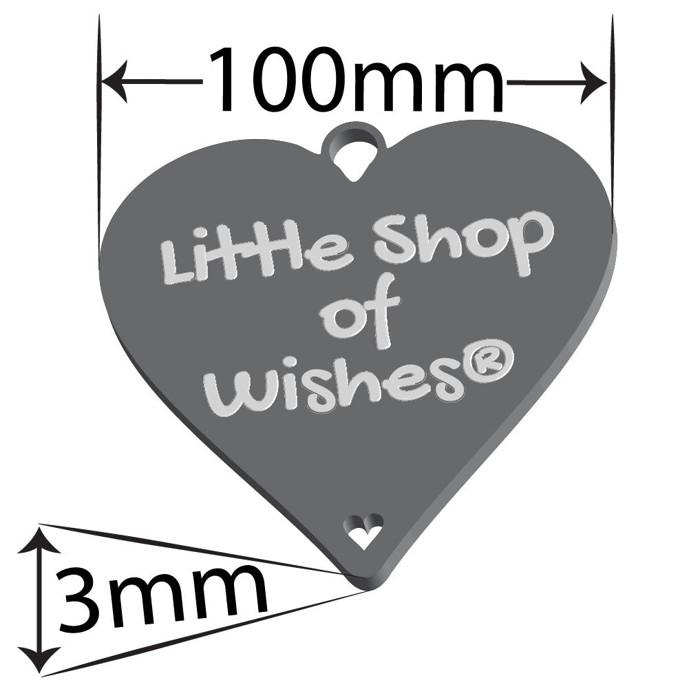 First Holy Communion Personalised Gift for Boys Congratulations On your 1st Holy Communion - 10cm Heart